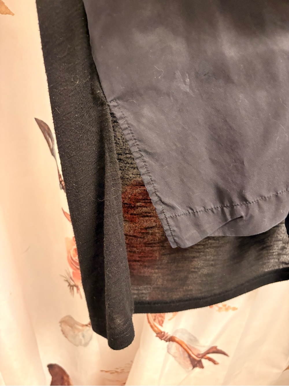 Vero Moda Black Open-Front Lightweight Duster - Picture 4 of 9